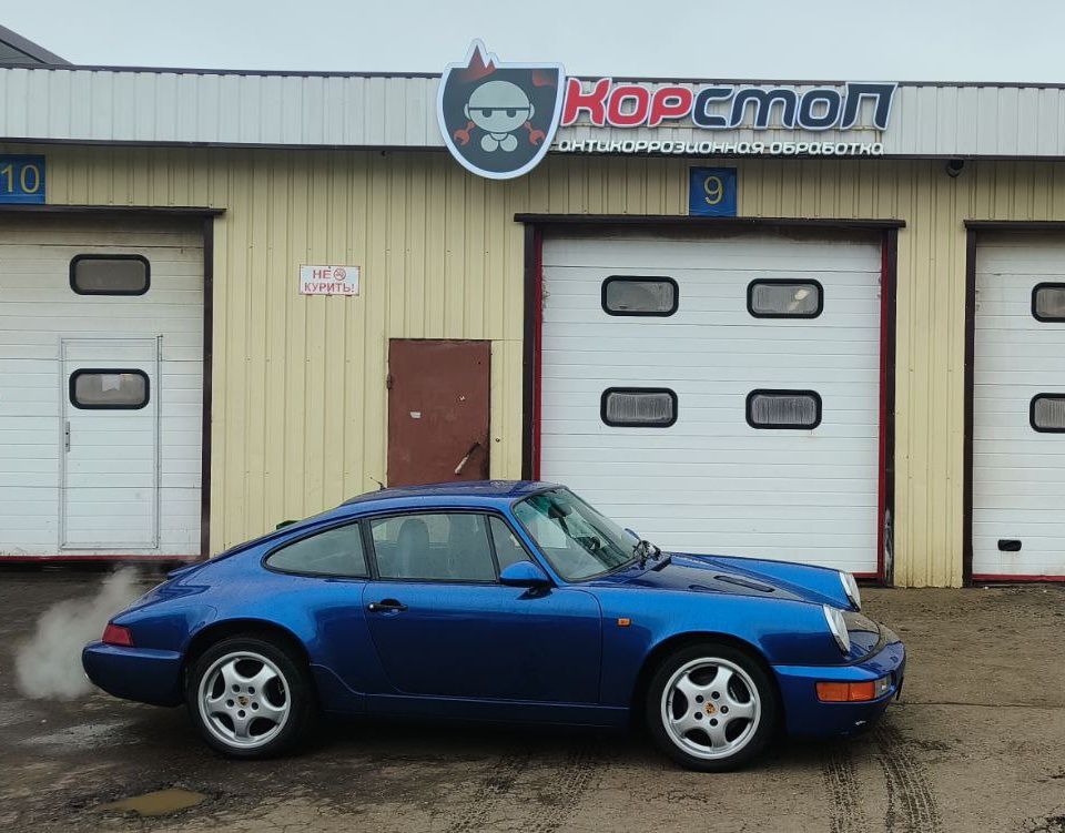 Porsche 911 Carrera-2 перед антикоррозийной обработкой в центре КорСтоп