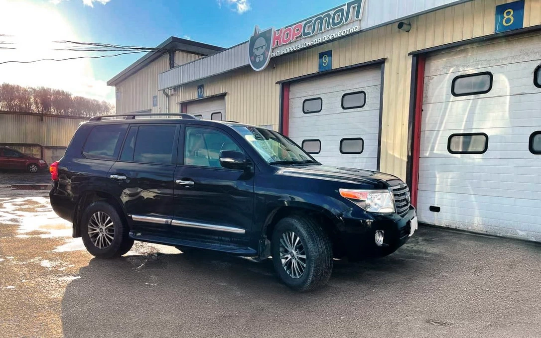 Примеры работ - Toyota Land Cruiser 200